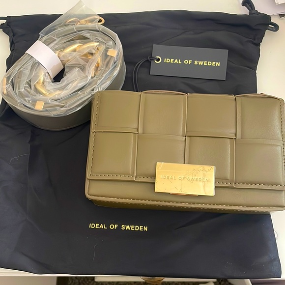 Ideal of Sweden khaki green crossbody bag - Brand New with tags - Picture 4 of 10